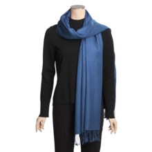 Murray Hogarth Silk Scarf (For Women) in Royal Blue - Closeouts