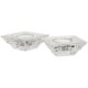 Nachtmann Bossa Nova Crystal Votive Candle Holders - Set of 2