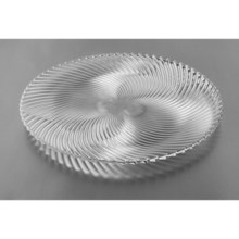 Nachtmann Dancing Stars Samba Charger Plate - 12" Round in Crystal - Closeouts