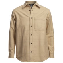 Narragansett Trader Chamois Shirt - Long Sleeve (For Men) in Tan - 2nds