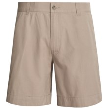 Narragansett Trader Cotton Canvas Shorts (For Men) in Khaki - Closeouts