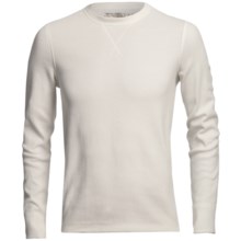 Narragansett Trader Waffled Thermal Cotton Shirt - Long Sleeve (For Men) in Ivory - Closeouts