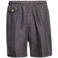 Nat Nast All Day, Every Day Swim Trunks (For Men) in Seagull Grey - Closeouts
