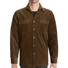 Nat Nast Corduroy Shirt Jacket - 10-Wale (For Men) in Cigar - Closeouts