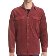 Nat Nast Corduroy Shirt Jacket - 10-Wale (For Men) in Pinot - Closeouts