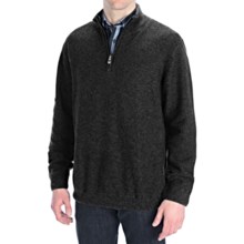 Nat Nast Detour Pullover - Zip Neck (For Men) in Black Combo - Closeouts