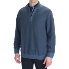 Nat Nast Detour Pullover - Zip Neck (For Men) in Blue Steel Combo - Closeouts