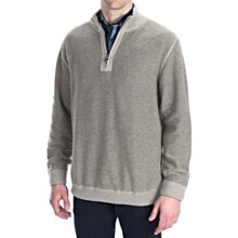 Nat Nast Detour Pullover - Zip Neck (For Men) in Silver Birch Combo - Closeouts