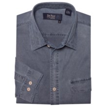 Nat Nast Havana Cloth Sport Shirt - Silk-Cotton, Long Sleeve (For Men) in Blue Steel - Closeouts
