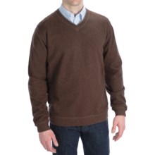 Nat Nast On a Roll Sweater - V-Neck (For Men) in Mahogany Combo - Closeouts