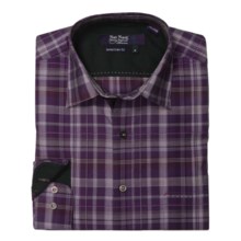 Nat Nast Perfect Plaid Sport Shirt - Cotton, Long Sleeve (For Men) in Eggplant - Closeouts
