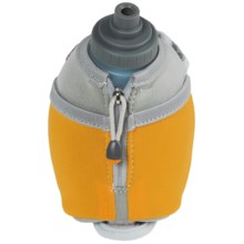 Nathan Thermal Quickshot Water Bottle - 10 fl.oz. in Grey/Orange - Closeouts