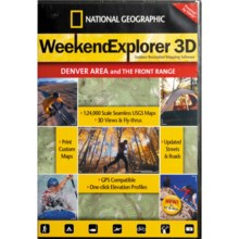 National Geographic Weekend Explorer 3D Mapping Software in Denver Area/Front Range - Closeouts