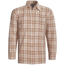 National Outfitters Cotton Flannel Shirt - Long Sleeve (For Men) in Tan - 2nds