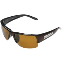 Native Eyewear Ambush Sunglasses - Polarized Reflex Lenses in Brown Swirl/Bronze Reflex - Closeouts