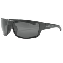 Native Eyewear Cable Sunglasses - Polarized Reflex Lenses, Interchangeable in Gunmetal/Silver Reflex - Closeouts