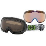Native Eyewear Kicker Snowsport Goggles - Interchangeable Polarized Lenses