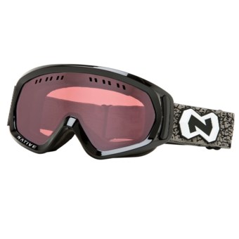 Native Eyewear Pali Snowsport Goggles - Polarized Reflex Lenses in Iron/Chrome Reflex