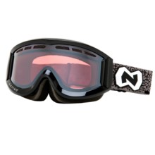 Native Eyewear Riva Snowsport Goggles - Polarized Reflex Lenses in Iron/Chrome Reflex - Closeouts