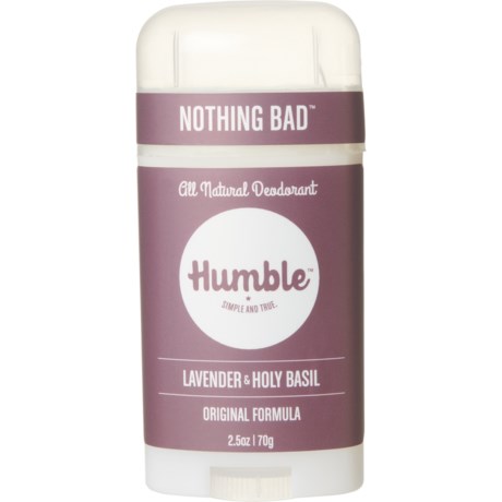 Humble Natural Aluminum-Free Deodorant - 2.5 oz. - LAVENDER/HOLY BASIL ( )