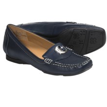 Naturalizer Search Loafer Shoes - Leather (For Women) in Navy - Closeouts