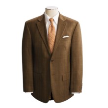 Nautica Windowpane Sport Coat - Lambswool (For Men) in Brown Herringbone Windowpane - Closeouts