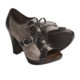 Naya Kasha Leather Pumps - Peep Toe (For Women)