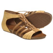 Naya Palomi Gladiator Sandals (For Women) in Hot Mustard - Closeouts
