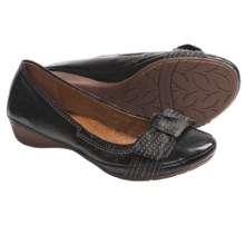 Naya Rapsody Slip-On Shoes - Leather (For Women) in Black - Closeouts