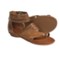 Tan Naya Samara Sandals - Leather (For Women)