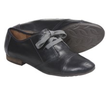 Naya Teak Shoes - Leather, Oxfords (For Women) in Black - Closeouts