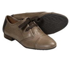 Naya Teak Shoes - Leather, Oxfords (For Women) in Taupe - Closeouts