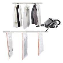 neatfreak! Neatbag Garment Vacuum Storage Bags - 3-Piece in Clear - Closeouts