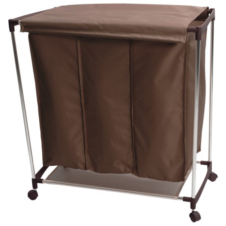 neatfreak R Triple-Compartment Laundry Sorter