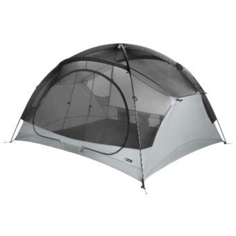 Nemo Asashi Tent with Footprint and Pawprint - 4-Person, 3-Season in Green