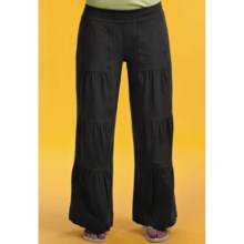 Neon Buddha Adrian Palazzo Ruched Panel Pants (For Women) in Black - Closeouts