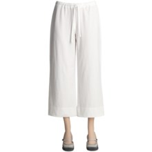 Neon Buddha Ankle Pants - Stretch Cotton (For Women) in White - Closeouts