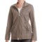 Neon Buddha Aurora Stretch Jersey Jacket (For Women) in Dusty Pebble