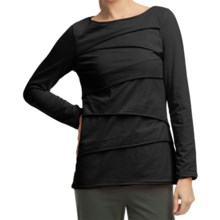 Neon Buddha Beijing Cotton Jersey Shirt - Long Sleeve (For Women) in Black - Closeouts