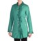 Neon Buddha Downtown Ruffled Car Jacket (For Women) in 185 Spearmint