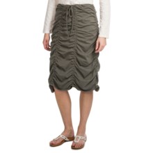 Neon Buddha Jackson Ruched Skirt (For Women) in Granite - Closeouts