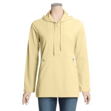 Neon Buddha Jersey Stretch Cotton Shirt - Hooded, Long Sleeve (For Women) in Bamboo - Closeouts