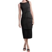 Neon Buddha Shanghai Cotton Jersey Tank Dress - Sleeveless (For Women) in Black - Closeouts