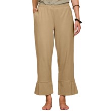 Neon Buddha Studio Swing Ankle Pants - Stretch Cotton (For Women) in Khaki - Closeouts