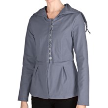 Neon Buddha Tuesday Afternoon Swing Jacket - Hooded (For Women) in 272 Smoke Blue - Closeouts