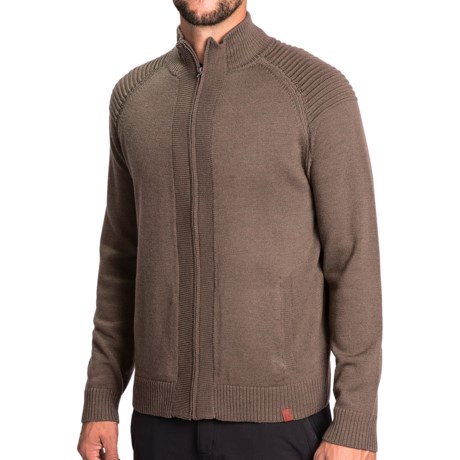 Neve Brent Sweater Merino Wool, Full Zip (For Men)