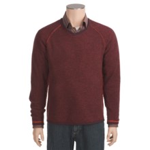 Neve Charles Lambswool Sweater - V-Neck (For Men) in Bark - Closeouts