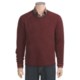 Neve Charles Lambswool Sweater - V-Neck (For Men)