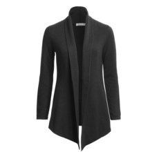 Neve Christine Pleated Wrap - Ultrafine Merino Wool (For Women) in Charcoal - Closeouts