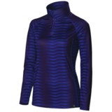 Neve Couloir Base Layer Top - Zip Neck, Long Sleeve (For Women)